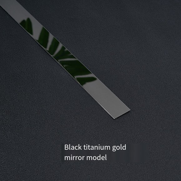 Tiras decorativas de acero inoxidable tiras planas tiras de ajuste de techo de metal