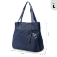 thumbnail image 3 of TOTTO Bolsa de Dama | Mujer Crossbody Tote con Porta Laptop 14'' - ROXANNE L azul oscuro G, 3 of 7