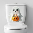 thumbnail image 5 of Yttmshdga 11.8x11.4'' Halloween Pumpkin Toilet Cover Sticker Decals Toilet Seat Stickers Toilet Lid Tank Seat Decals Cistern Self Adhesive Bathroom Wall Sticker Home Wall Stickers, 5 of 8