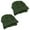 Hunter Green, variant on 16-inch Solid Micro Suede U-shaped Tufted Chair Cushions (Set of 4)
