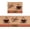 Coffee Brown, variant on Rustic Kitchen Rugs and Mats Sets of 2,Western Texas Star Kitchen Decoration Non-Slip Absorbent Kitchen Mat for Sink Waterproof Floor Mat for Laundry Room,17x24+17x48inch