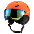 thumbnail image 1 of Integrated Ski Helmet Men and Women Snowboard Helmet with Removable Visor Goggles, 1 of 6