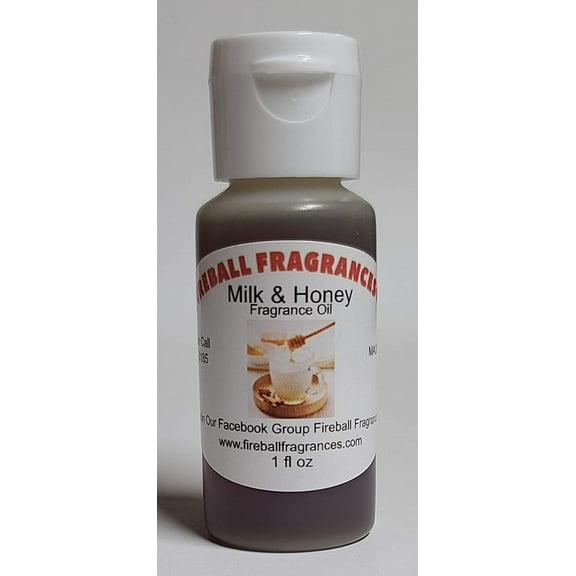 Milk & Honey Scented Oil by Fireball Fragrances - 1 Oz Bottle