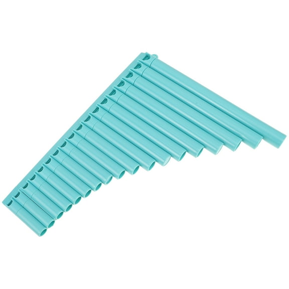 ELAYARD 18-Pipe Pan Flute Sky Musical Instrument with Key Tune for Beginners, Kids and Adults