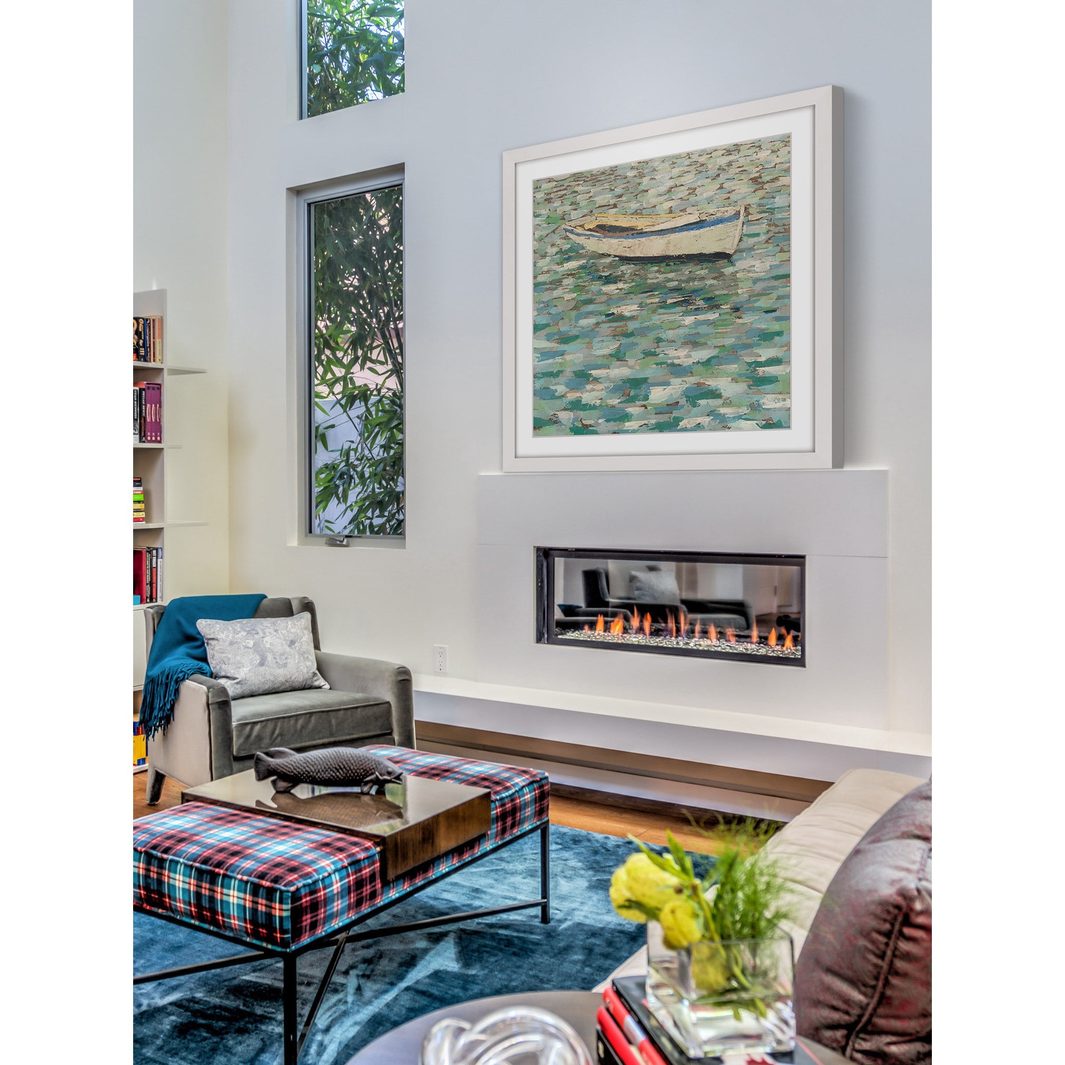 Marmont Hill "On the Pond I" Framed Painting Print