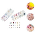 thumbnail image 3 of 2 cajas Flower Nail Art Stickers Calcomanías de uñas Flower Nail Charms Decoraciones, 3 of 5
