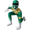 thumbnail image 2 of Guvpev Mighty Morphin Power Rangers Costume, Tommy Oliver Dress Up Costume, Halloween Superhero Cosplay Costume, 3D Spandex Bodysuit Jumpsuit Deluxe Zentai Onesie Outfit for Halloween Party Cosplay, 2 of 6