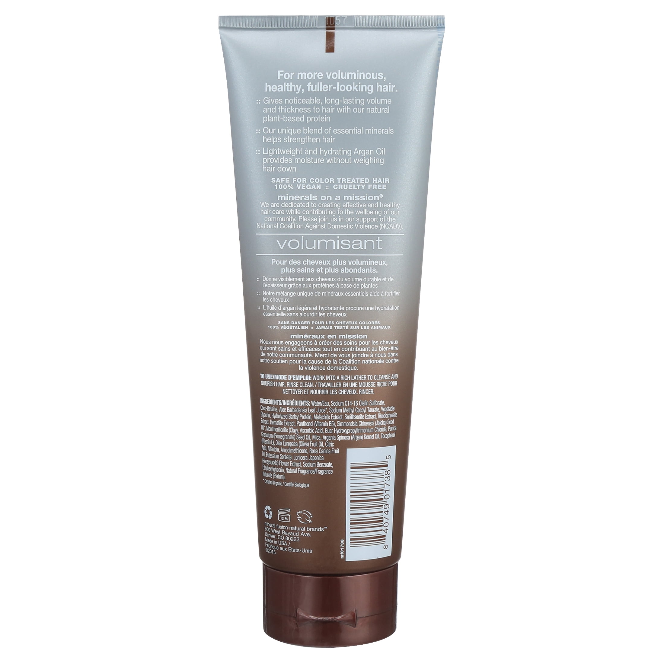 Mineral Fusion Volumizing Mineral Shampoo, 8.5 oz