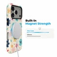 thumbnail image 2 of SKLYDDI Aesthetic Floral - Case for iPhone 15, Compatible with MagSafe, 2 of 7