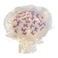 thumbnail image 1 of Juego de ramo de mariposas para hacer flores, adornos de flores artificiales, material de bricolaje mariposa morada 33, 1 of 9