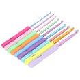thumbnail image 3 of Knitting  Set, 9 Pcs Ergonomic Handle Crochet Hooks  For Handicrafts, 3 of 8