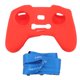 thumbnail image 1 of Cubierta protectora de silicona para el control remoto avata fpv, cubierta protectora de cuerda Roja y azul con cuerda de amarre, 1 of 10