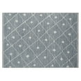 thumbnail image 4 of Washable Skid-Resistant Area Rug Geometric Blue/Grey 5' x 7', 4 of 9