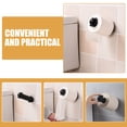thumbnail image 1 of IFANLANDOR Porta Papel Higiénico De Pared Negro Con Figura De Estilo Decorativo, 1 of 8