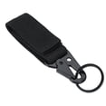 thumbnail image 1 of Hebilla de nailon para colgar al aire libre, multifuncional, para montañismo, escalada, camping, accesorio, mosquetón, llavero, color negro, 1 of 14