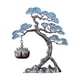 thumbnail image 1 of Incensario de pino con forma de cono para conos de incienso de reflujo, para yoga y meditación. Estilo C, 1 of 9