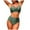 Army Green, variant on Womens High Waisted Bikini Sets 2 Piece Swimsuit Twist Front Modest Tummy Control Bathing Suits (Army Green, XL)