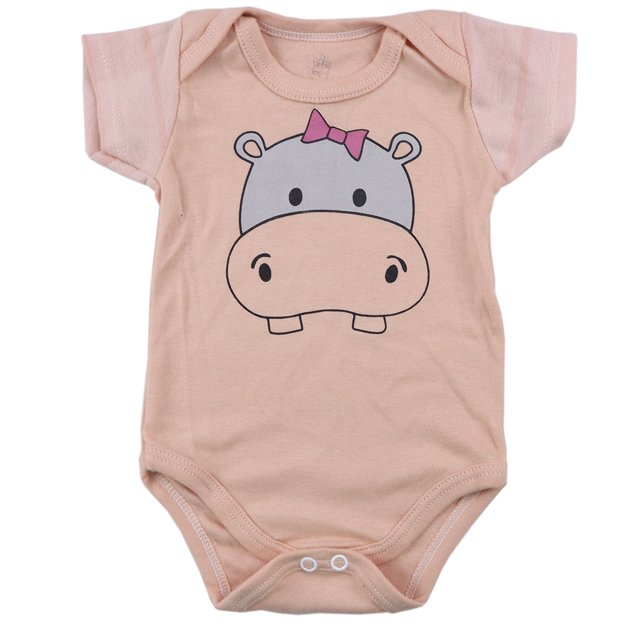 Body con Dibujo Manga Corta Suedine - (S/M/L) Deng Xun unisex
