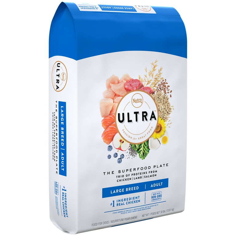 Free Shipping Nutro ULTRA Large Breed Adult Dry Dog Food 30 Pounds Walmart