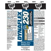 DAP Dynaflex 230 10.1 oz White Premium Latex Sealant Door and Trim