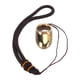 thumbnail image 1 of Anillos para el pulgar para tiro con arco, protección para dedos con patrón grabado, de latón, con cuerda antipérdida para caza al aire libre, 17 mm, 1 of 14
