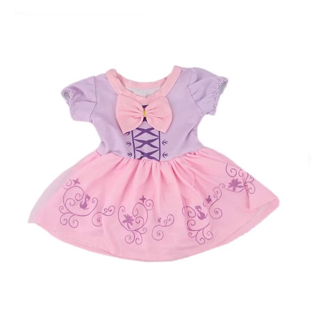 Ropa de muñeca, zapatos, traje de maleta, lindo flamenco púrpura, pijama de saco de dormir, apto para muñeca de Niña Americana de 18 pulgadas, muñeca bebé nacida de 43cm