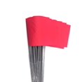 thumbnail image 3 of GFDYREE Tool Co FRG15100 2.5-Inch by 3.5-Inch Marking Flags with 15-Inch Wire Staffs, Red, 100-Pack, 3 of 7