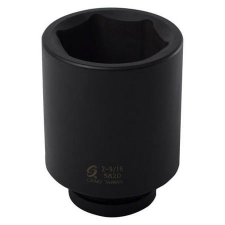 

Sunex Tools SUU-582D 1 in. Drive 6-Point Deep Impact Socket - 2.56 in.