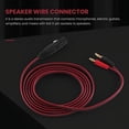 thumbnail image 3 of Cable de altavoz XLR a banana, cable de audio XLR de 3 pines hembra a conectores banana dobles, conector chapado en oro de 4 mm a XLR3 Pro HiFi, 3 of 7