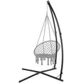 CType Hammock Chair Stand,Heavy Duty Steel Solid Hammock Rack Stand