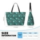 thumbnail image 4 of Disketp Lephants in the Jungle Bolsa de Playa de Gran Capacidad, Bolso Impermeable y a Prueba de Arena para Mujer, Ideal para Playa, Piscina y Natación, 4 of 7