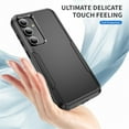 thumbnail image 6 of Case Designed for Samsung Galaxy S24 Plus 5G 6.7-inch,Heavy Duty Shockproof Protective 3-Layer Phone Bumper Cover With Full Body Rubber  Bumper Dropproof Protection,Black, 6 of 14
