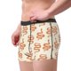 thumbnail image 2 of Fotbe Hand Drawn Snake Calzoncillos Tipo Boxer con Bolsa de Soporte Total para Hombre, X-Temp Fresco, Transpirable y de Secado Rápido-Small, 2 of 5