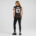 thumbnail image 5 of Women's Nike Javion Cohen  Brown Cleveland Browns  Game Jersey, 5 of 7