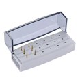 thumbnail image 5 of 18 Holes Cleaning Box Case Dental Bur Burs Block Holder Autoclavable Dentist Tool Grey, 5 of 5