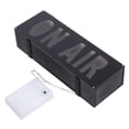 thumbnail image 3 of OULII On Air Sign Neon LED Sign Battery Operated Recording Warning Sign for Streamers Gamers, 3 of 4