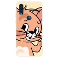 thumbnail image 1 of 2 En 1 Funda Motorola One Vision Con Vidrio Templado Curvado De Cerámica Protector De Pantalla Gato Y Doraemon, 1 of 4