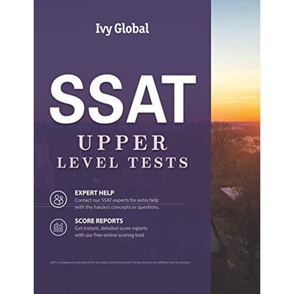 Pre-Owned SSAT Upper Level Tests (Ivy Global SSAT Prep), 9781942321231, 1942321236, Paperback,