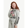 thumbnail image 2 of Justice Girls Graphic Fleece Hoodie, Sizes XS-XLP, 2 of 4