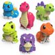 thumbnail image 1 of Juguetes de baño dinosaurio sin moho de 6 piezas para bebé y niño pequeño, 1 of 9