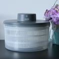 thumbnail image 4 of Abbracc Electric Salad ner Vegetable Dryer Quick Drying Household Drainer Storage Drying Gray, 4 of 7