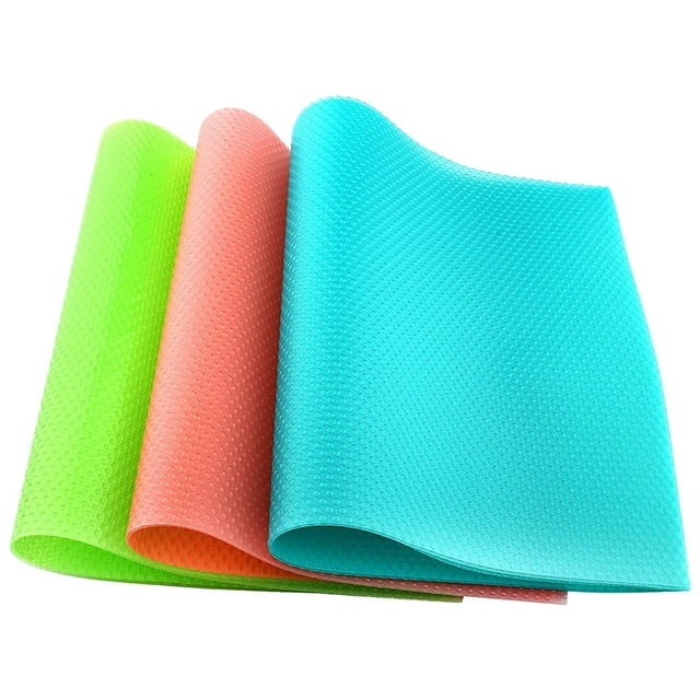 12 piezas de alfombrillas para refrigerador, revestimientos para estante alfombrillas para nevera, alfombrillas para manteles individuales Sunnimix Cojín de nevera