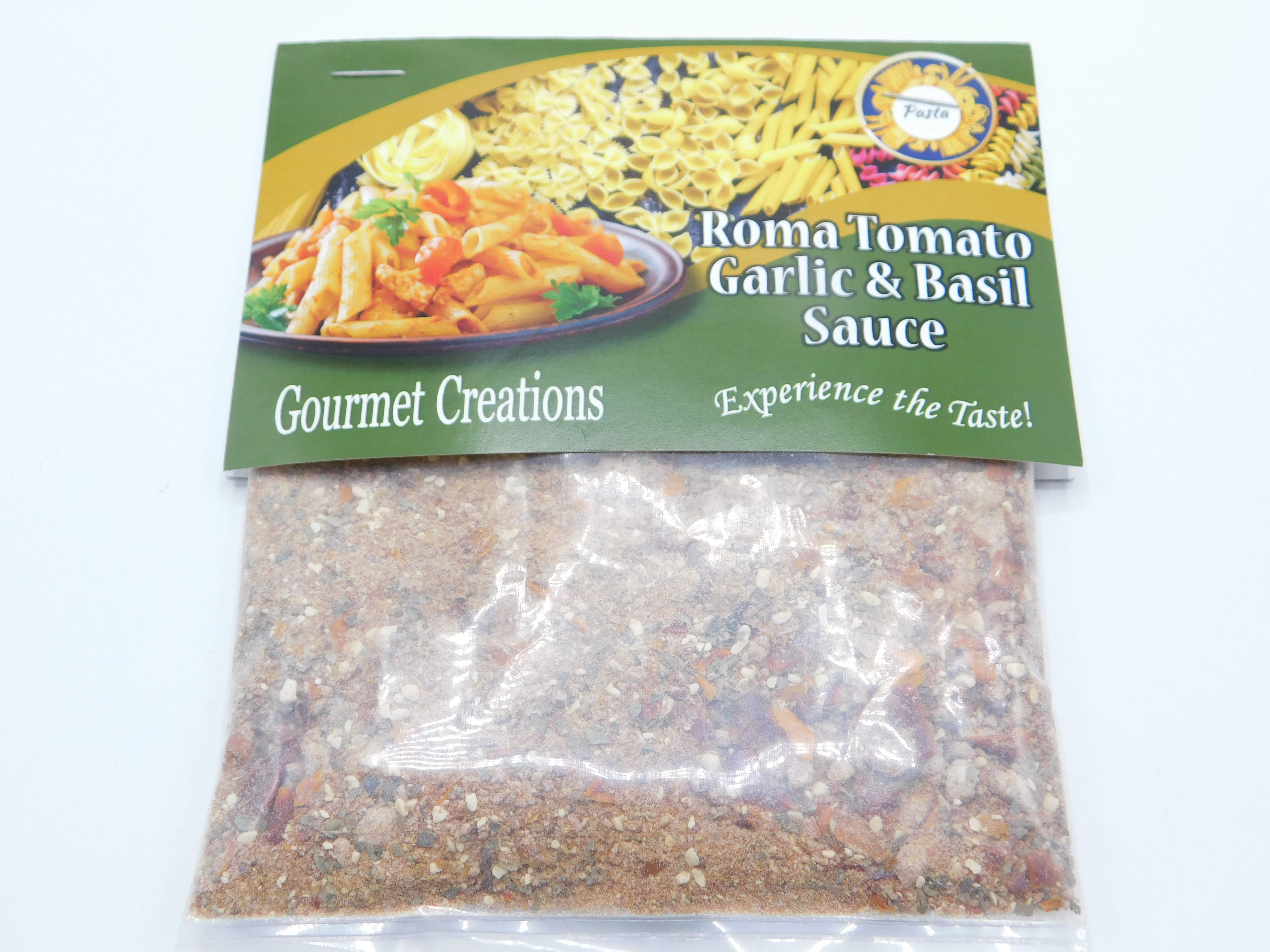 Gourmet Creations Roma Tomato Garlic & Basil Sauce Serve over pasta, rice, chicken, shrimp, veggies