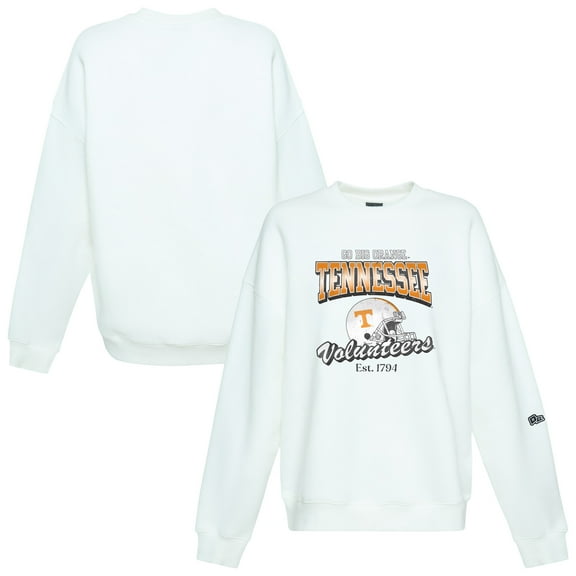 Women's Hype and Vice  White Tennessee Volunteers Classic Era Sweatshirt
