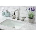 thumbnail image 2 of Kingston Brass KS1456TKL Hallerbos Two-Handle 3-Hole Deck Mount Widespread Bathroom Faucet with Push Pop-Up Drain in Polished Nickel, 2 of 7