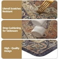 thumbnail image 5 of PABUBE Kitchen Mat 24"x87", Waterproof & Oil Proof Kitchen Rug, Persian Vintage Decor, 0.4" Thick Cushioned Anti Fatigue Kitchen Mat for Floor, Easy Clean, Non-Slip Kitchen Floor Mat, 5 of 9