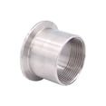 thumbnail image 3 of DERNORD Accesorio de tubería sanitaria con rosca hembra a virola TRI CLAMP de 2 pulgadas con diámetro exterior de 64 mm (tamaño de tubería: 1-1/2 "" NPT), 3 of 5