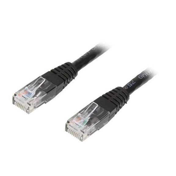 25 ft. Black Molded Cat6 ETL Verified UTP Patch Cable