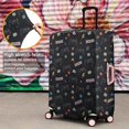 thumbnail image 4 of Black Controllers Games Icons Black Pattern Luggage Cover Fashion Suitcase Cover Baggage Covers Fit 25-28 Inch Luggage (Go Travel), 4 of 5