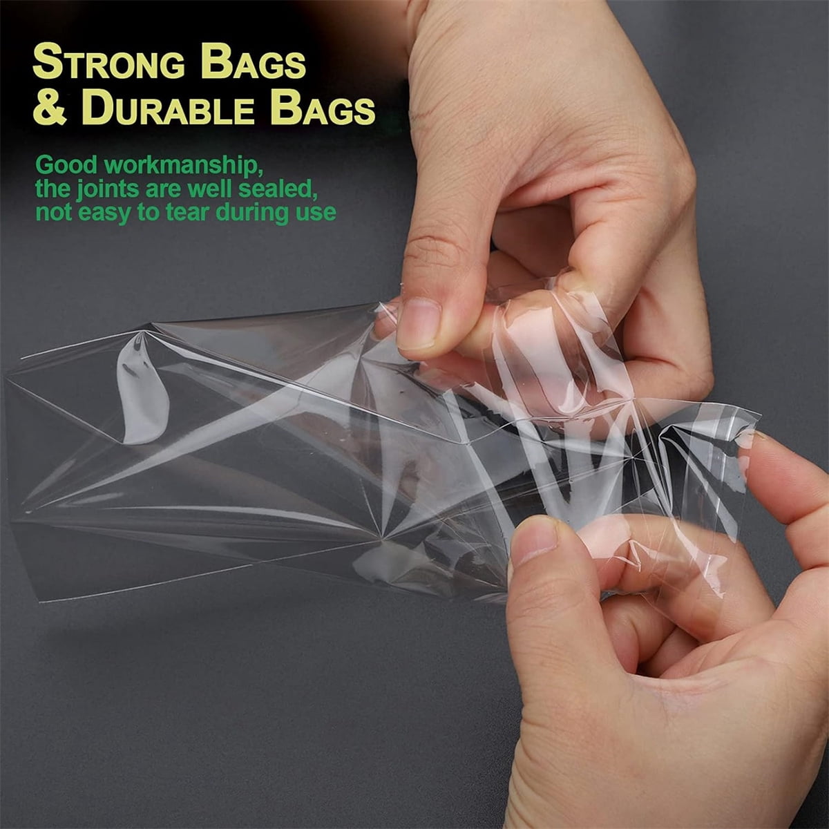 Reusable Currency Sleeves,200pcs Adhesive Self-Sealing Packing Bags,HYG Plastic Banknote Storage Pouch for Gift,Birthday,Wedding